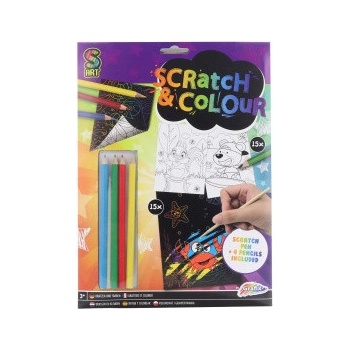 Vyškrabávacie vymaľovávacie obrázky