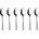 Herdmar Teaspoons set MONTANA Black box 6pc (167460901170100073)