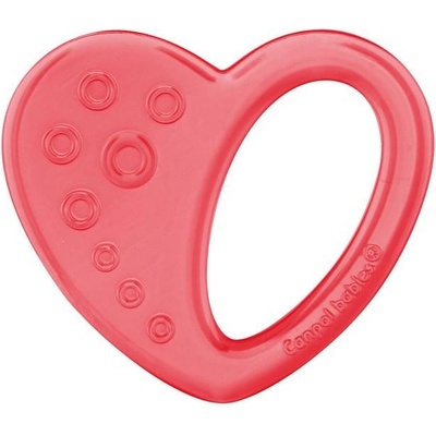 Canpol babies chladiace hryzátko Srdiečko červená