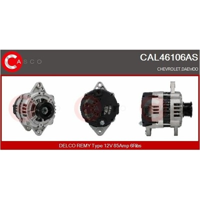 ALTERNATOR 12V 85A CAL46106AS