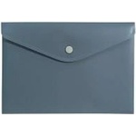 Biurfol Plastic button folder MORANDI A5 gray Biurfol (TKM-A5-02)