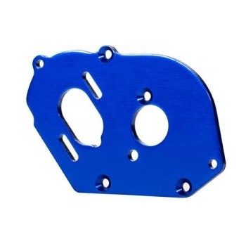 Traxxas моторна плоча 4mm алуминиева синьо анодизирана