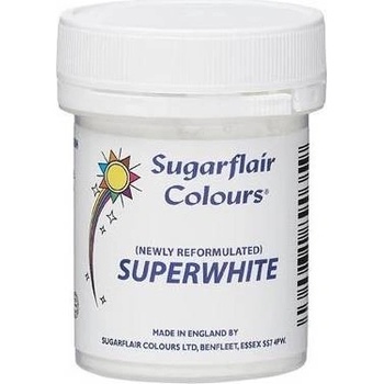 Sugarflair Prášková bieloba Superwhite 20 g