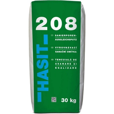 Omítka sanační Hasit 208 Sanier-Porenausgleichsputz – 30 kg