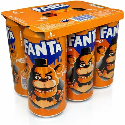 Fanta Orange Freddy 6 x 330 ml