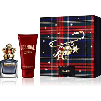 Jean Paul Gaultier Scandal SET1 Подаръчен комплект EDT 100 ml + душ гел 75 ml опция Коледна опаковка