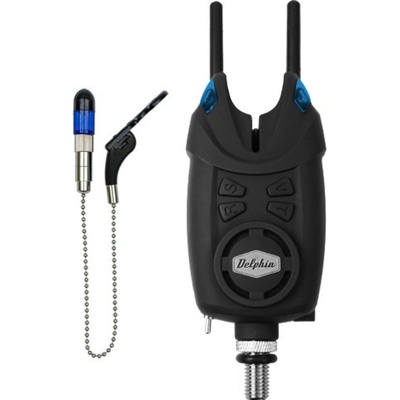 Delphin Signalizátor Optimo 9V + CSW II + Snag Gear modrá