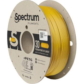 Spectrum 80596 3D филамент, r-PETG, 1, 75 мм, 1000g, жълт сигнал (80596)