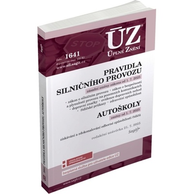 ÚZ 1641 Pravidla silničního provozu