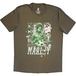 Bob Marley Football Collage Brown XL Риза (BMATS66MBR04)