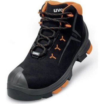 Uvex 6509 S3 SRC obuv Čierna-Oranžová