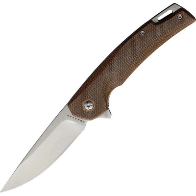 Komoran Linerlock Linen Micarta