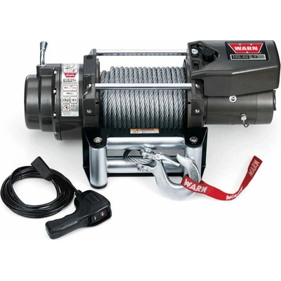 Naviják WARN CE-16.5ti, 12V s kabelovým ovladačem, ocelové lano