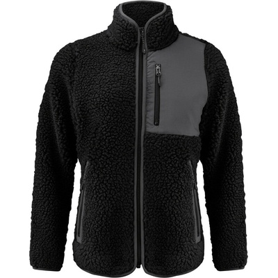 James Harvest Sherpa Two-Tone Kingsley Women black