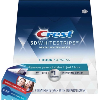 Procter & Gamble Crest 3D White 1-hour Express 14 ks