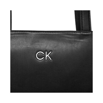 Calvin Klein kabelka Re-Lock Seasonal Shopper Lg K60K611334 Ck Black BEH