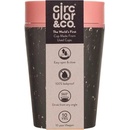 Circular & Co. recyklovaný kelímek na kávu 227 ml Barva: Černá/Růžová