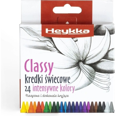 Heykka voskovky Classy 24 ks