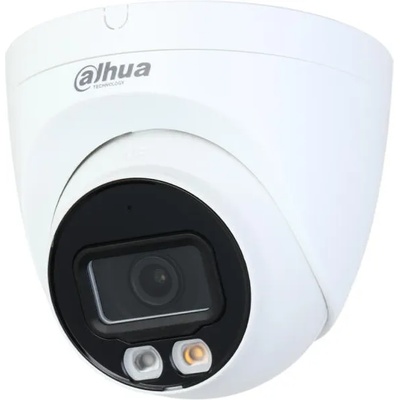 IP камерa Dahua IPC-HDW2249T-S-IL-0280B, куполна камера, 2Mpix (1920x1080@30FPS), 2.8mm обектив, H. 265/H. 264/H. 264H/H. 264B/MJPEG, IR осветление (до 30 м. ), външна IP67, PoE (802.3af), microSD до 256GB, микрофон (IPC-HDW2249T-S-IL-0280B)