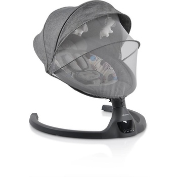 Cangaroo Електрическа люлка iSwing тъмносив (107885)