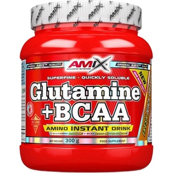 Amix Nutrition L - Glutamine + BCAA [500 грама] Портокал