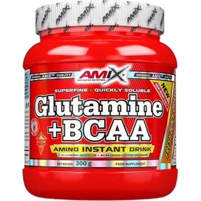 Amix Nutrition L - Glutamine + BCAA [500 грама] Портокал