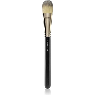 MAC Cosmetics Brush 190 Synthetic Foundation Brush plochý štetec na make-up 1 ks