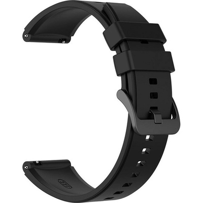 SmartFit Silikónový remienok šírka 22mm / čierny 660557