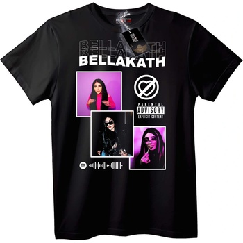 NOONEBRAND Тениска Bellakath Музика - 2XL, White