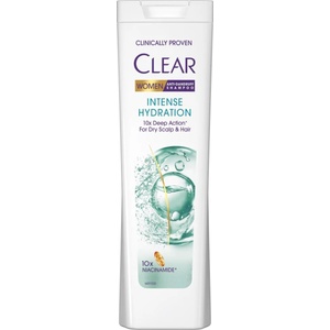 CLEAR WOMEN Anti-Dandruff Shampoo Intense Hydration - хидратиращ шампоан против пърхот за жени, 225 мл