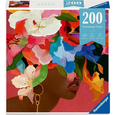 RAVENSBURGER Moment Kvetinová hlava Ľalia 200 dielov