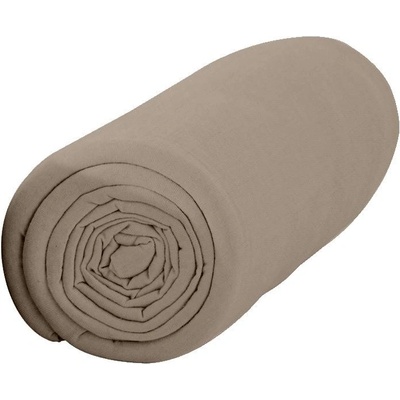TODAY prostěradlo 100% bavlna Mastic šedobéžové 90x200