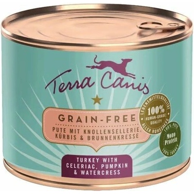 Terra Canis ﻿Grain-free Turkey with celery pumpkin & watercress 200 g