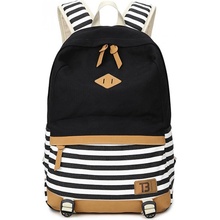 Canvas Topbags stripe černá 21 l