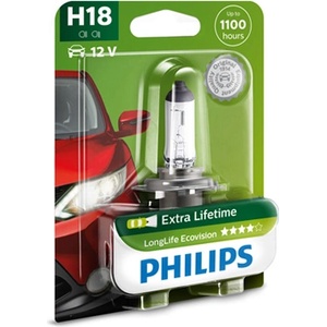 Philips Крушка, фар за дълги светлини PHILIPS H18, 12V, 65W, 1700lm, 1 бр