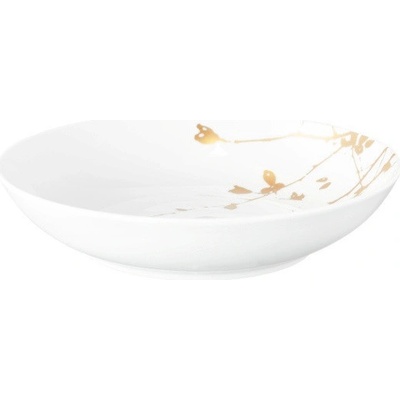 Seltmann Weiden Hluboký talíř 21 cm LIBERTY GOLDEN ROSE HIP zlatá