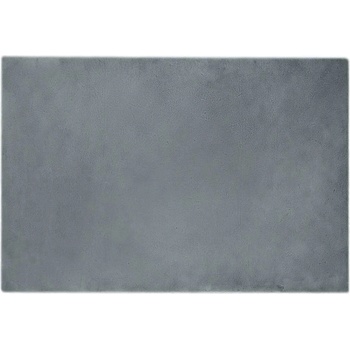 vidaXL Килим с изкуствена заешка козина Антрацит 120 x 170 cm (42021768)