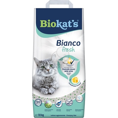 Biokat's Bianco Fresh постелка 3 x 5 кг