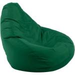 Pufrelax Пуф круша, 220л. , Nirvana Hobbit, Panama Green, Водоустойчив, Перящ се калъф, Пълнеж от Полистиролни перли (PUF-G-NH-PEX-GR)