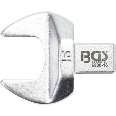 BGS technic Nástrčný plochý klíč 16 mm upnutí 9 x 12 mm BGS 6900-16