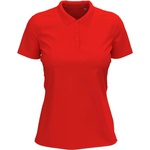 Stedman stretch polo st9740 / Дамска еластична поло тениска - аленочервена l (st9740srel)