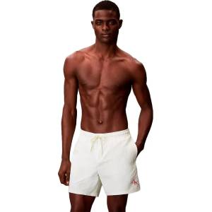 Calvin Klein Бански гащета Calvin klein LV00N61045 swimming boxer - White (20186 Penny Stripe / White Jade)