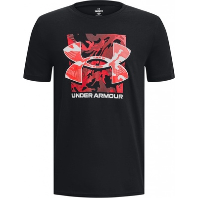 Under Armour UA B BOX LOGO CAMO SS MFO černá