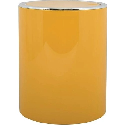 MSV výklopný odpadkový koš KAMAKA, žlutý plast, 6 L 145209