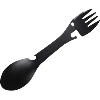 DRAGOWA Tactical DRAGOWA Тактически прибори за къмпинг 5в1 Erin, черни (DRG113.Black)