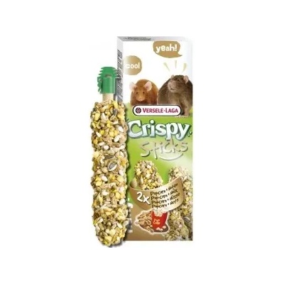 Versele-Laga Crispy Sticks Rats-Mice Popcorn & Nuts - Крекер за хамстери, плъхове и мишки с пуканки и ядки 2бр/-110 гр