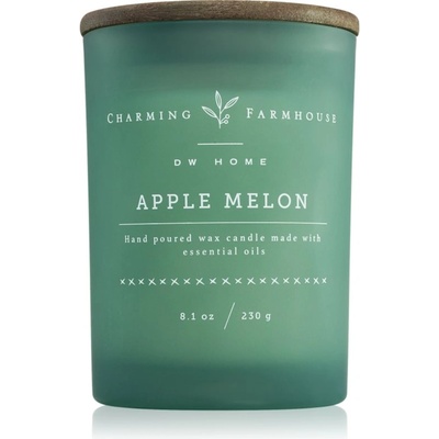 DW HOME Charming Farmhouse Apple Melon ароматна свещ 230 гр