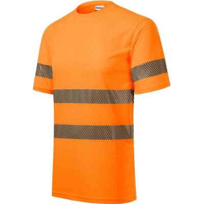 Malfini HV DRY 1V8 unisex reflexní tričko oranžová S