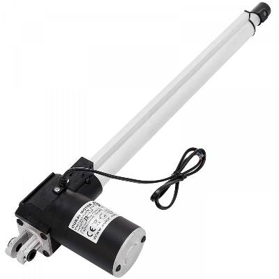 Линейно електрическо задвижване dc 12v 6000n, 300 мм
