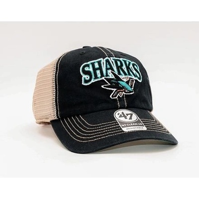 47 Brand San José Sharks Tuscaloosa Clean Up Trucker